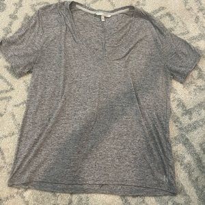 V-neck sleep shirt